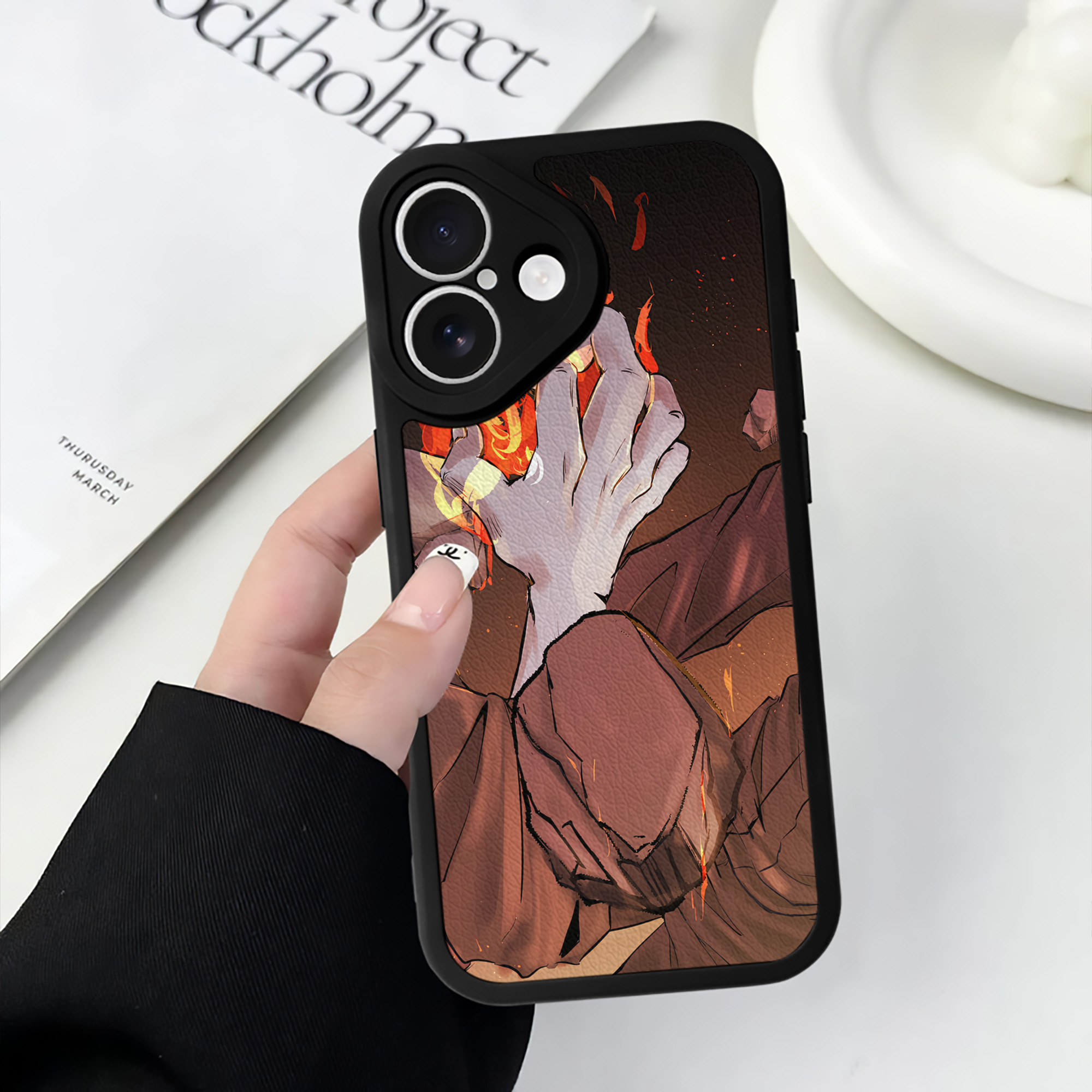 （画像用） SPY×FAMILY间谍家家酒 【iPhone 16シリーズ対応】シリコンスマホケース（レザー調） 材質：シリコン